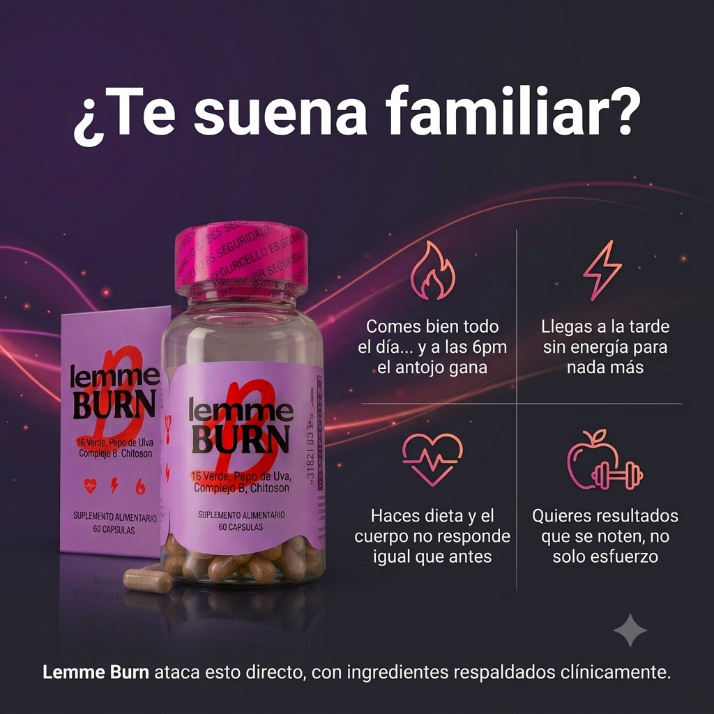 Lemme Burn — Adiós Antojos y Ansiedad